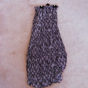 Patterned Skirt with Slit